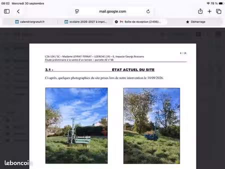 terrain constructible à prix cassé
