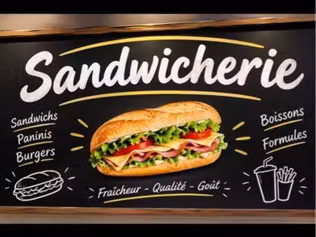 sandwicheries / fond de commerce