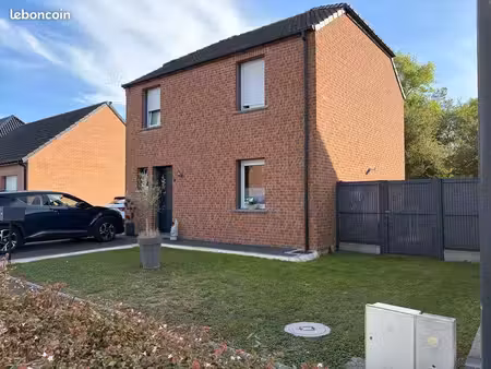 maison individuelle 2016 – 90 m² – terrain 362 m² – saultain