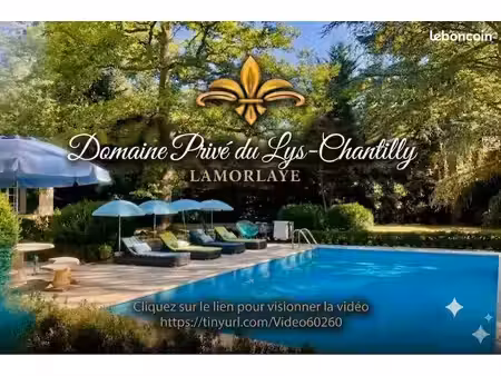 villa en pierre de taille – piscine chauffée – parc de 3 908 m² – domaine du lys