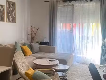 à louer – bel appartement 3 pièces meublé avec balcon  parking et terrasse – résidence réc
