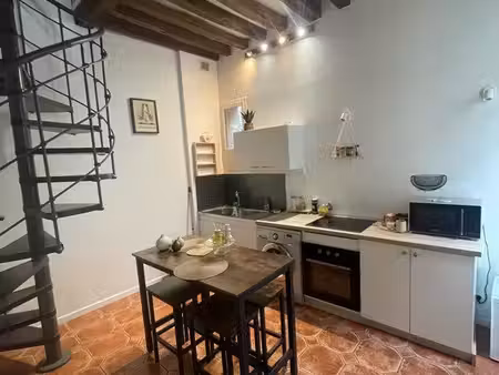 particulier loue duplex 24m2 meublé