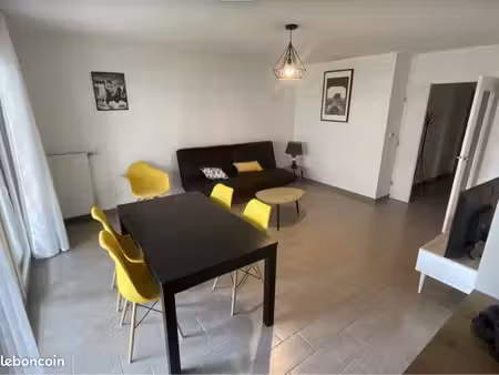 appartement meublé t3 de 63 m² – saint-julien-en-genevois – 2 chambres  terrasse 13 m² & g