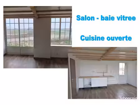 maison t3 58 m² entièrement rénovée - gare à 3 min le thou