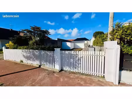 maison 50 m² rénovée – 2 chambres – jardin 250 m² – merlimont plage