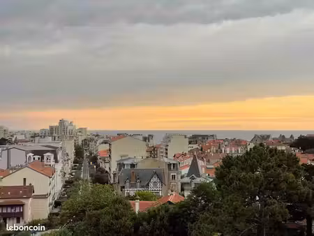 t1 meublé 33 m² – biarritz saint-charles – parking – vue océan – bail étudiant / mobilité