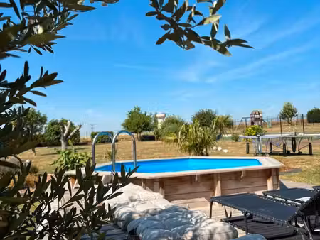 propriété contemporaine – 154 m² – piscine – terrain 1 600 m² – sans vis-à-vis – 579 000