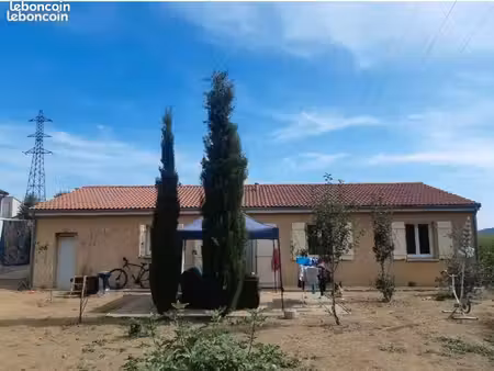 boisséjour : maison plain-pied 4 ch. sur 750 m²  dpe b  sans vis-à-vis