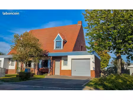 pérenchies – maison t4 de 98 m² utile (3 chambres)  jardin  garage  vue dégagée