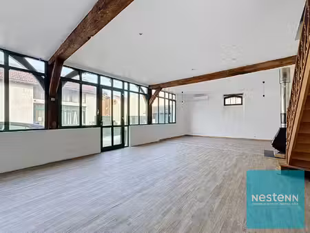 appartement spacieux et lumineux de 4 pièces en duplex à vendre au coeur de montereau-faul