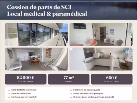 cession cabinet médical