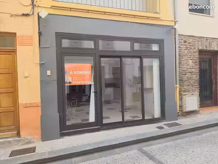 local commercial 72 m² – plein centre village argelès-sur-mer – fort potentiel
