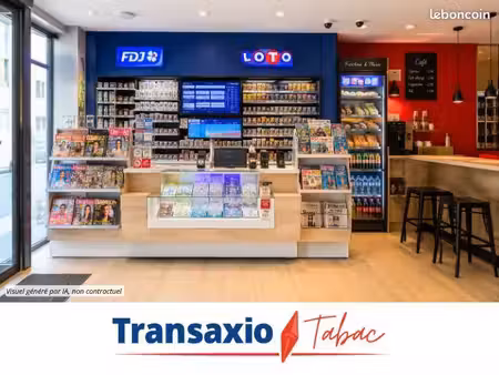 fonds de commerce tabac  bar  pmu 90 m²