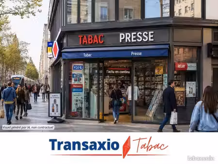 fonds de commerce tabac 45 m²