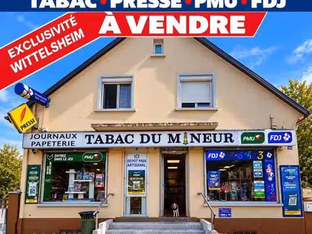 fonds de commerce tabac 50 m²
