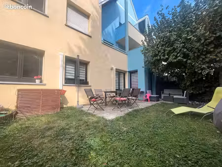 eschau appartement 3 pièces 71.27 m² en rez de jardin