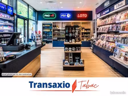 fonds de commerce fdj  tabac  presse 250 m²