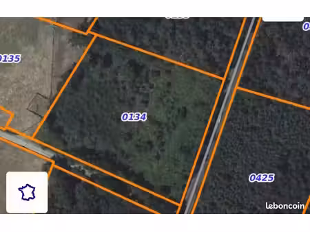 terrain 7700m2 à 3km de la suze