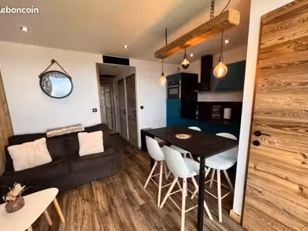 à vendre – appartement de 23 m² entièrement rénové à la toussuire