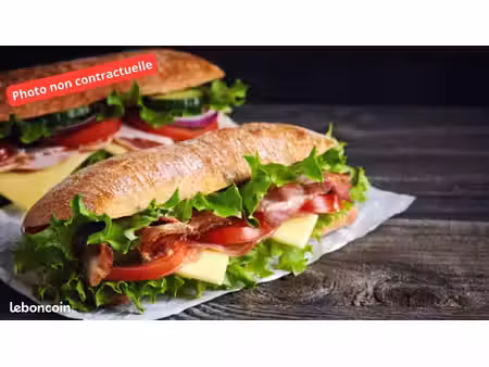 fonds de commerce sandwicherie 150 m²