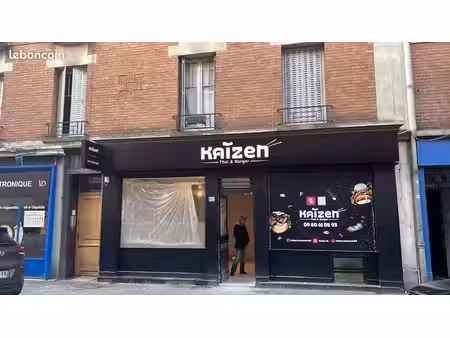 fond de commerce restaurant