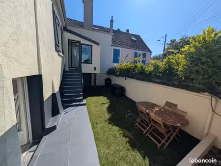 maison de ville atypique meublée 105 m² – centre verneuil  proche gare