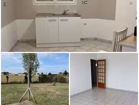 à louer – maison 66 m² avec jardin  garage et parking