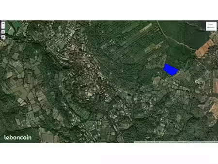 terrain arboré à varages