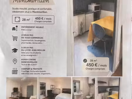 studio meublé