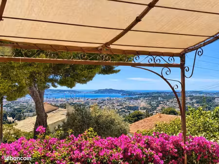 maison vue mer panoramique – quartier les 4 chemins des routes – toulon