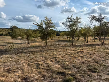 terrain constructible dans un verger