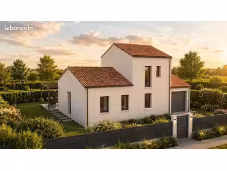 projet de construction d'une maison 110 m² avec terrain à neuville-de-poitou (86)
