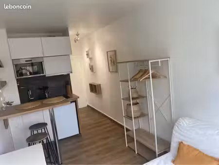 studio meublé 15m2 avec parking - gif - proche université