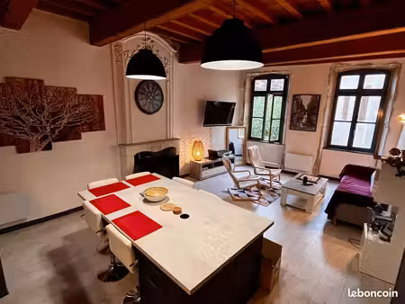 location meublée 69m2 avec 2 chambres + terrasse