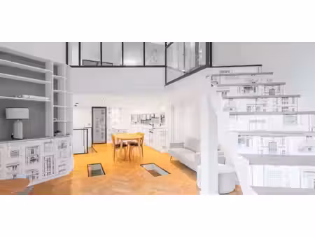 appartement contemporain buttes chaumont - paris 19ᵉ (75)