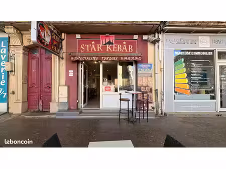 à vendre – kebab / restauration rapide – emplacement n°1 face aux halles – narbonne centre
