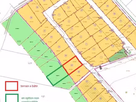 terrain viabilisé ferrals les corbieres 420m²