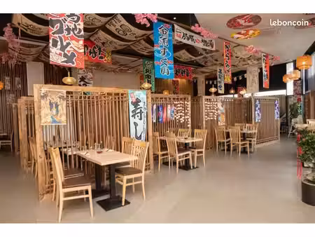 restaurant japonais / ramen – 336m² – ca 65k+ – sarcelles
