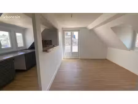 appartement lumineux t3 51.8m² centre ville livarot