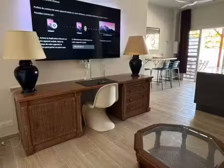 t2 de 60 m² avec terrasse couverte de 28 m²