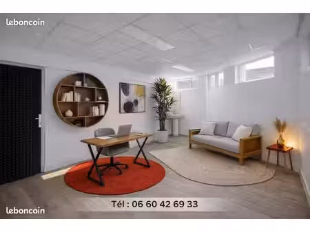 cabinet / bureau à louer – 20 m² – près zone de beaulieu la rochelle