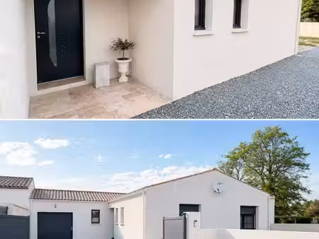 maison récente de 2023 – plain-pied 105 m² – 3 chambres – terrain 453 m²