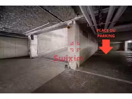 parking au -1 proche de la sortie