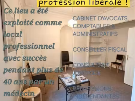 local commercial profession libérale uniquement ou bureaux