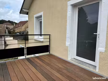 superbe grand t2 meublé bart - calme - terrasse et jardin