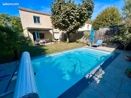 crest centre-ville – maison de 2020 avec piscine et garage  dpe a  sans travaux