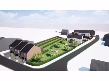 terrain à bâtir pour projet de 3 maisons unifamiliales