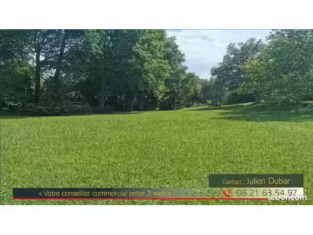 terrain 960 m² sadirac