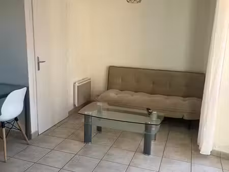 t1 meublé avec jardin
