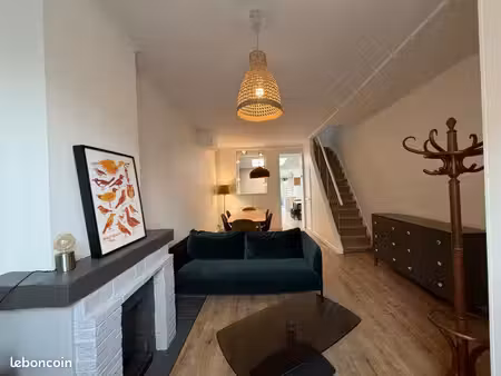 location maison 100m²  3/4 chambres avec terrasse  hyper centre de mouvaux